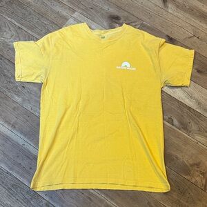 Nature Backs Comfort Colors Yellow Short Sleeve Tee
